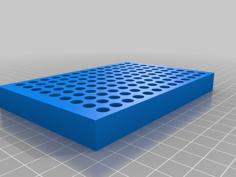 Standard 96-well Microtiter Plate 3D Printer Model