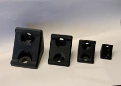 Strong Angle Brackets 4 Sizes 3D Printer Model