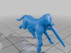 Disease Dog 3D Printer Model