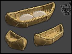 OpenForge – Leather/Hide Canoe 3D Printer Model