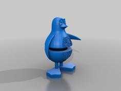 Penguin Grinder 3D Printer Model