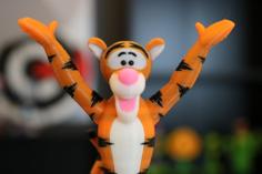 4 Color Tigger – Multi Material Torture Test 3D Printer Model