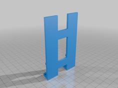 HDZERO Monitor Table Stand/mount 3D Printer Model