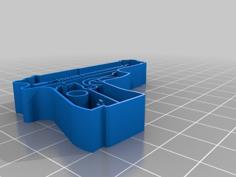 Small Beretta Hand Gun Cookie Cutter 3D Printer Model