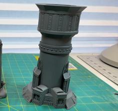 Mad Metalsmith’s Parts For Incinerator Tower Terrain 3D Printer Model