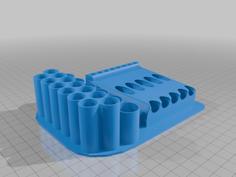 Pencil Pen And Supply Holder 3D Printer Model