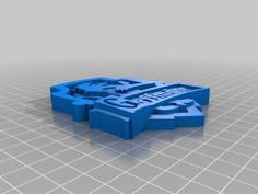 Hogwarts Crests (thin) 3D Printer Model