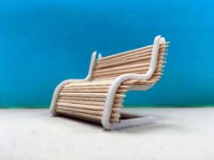 ToothPick Bench Holder 3D Printer Model