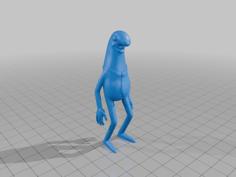 Alan From The Smiling Friends 3D Printer Model