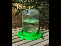 Bee Feeder 3D Printer Model