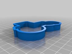 Tractor Cookie Cutter 3D Printer Model