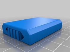 Blank AR-15 Picatinny Rail Cover 3D Printer Model