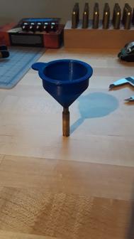 Reloading .223 Powder Funnel 3D Printer Model