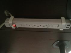 Power Strip Bracket 3D Printer Model