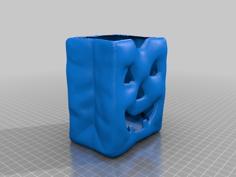 Halloween Bucket 3D Printer Model