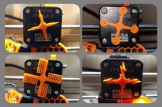 NEMA (extruder) Motor Rotation Indicator (Prusa MK2(S)/MK2.5/MK3/MMU2) 3D Printer Model