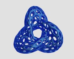 Math Shape – Voronoi Style 3D Printer Model