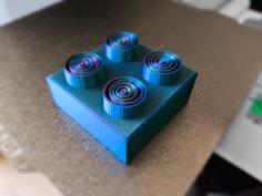 Brick Fidget Toy 3D Printer Model