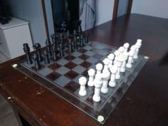 Low Poly Duck Chess Set 3D Printer Model