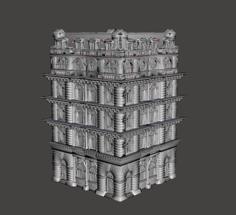 Epic 40k Gothic Hab Apartment Small 3D Printer Model