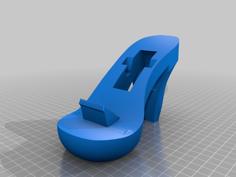 High Heel Tape Dispenser 3D Printer Model