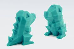 Low-Poly Totodile 3D Printer Model