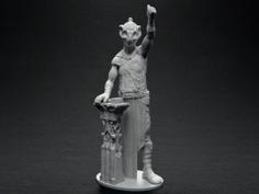 Nuroh Gribsek – Master Blacksmith 3D Printer Model