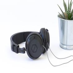 Armadillo Headphones 3D Printer Model