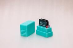 SD Card Holder 3D Printer Model