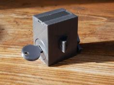 Cylinder Lock (fully Functional, Parametric) 3D Printer Model