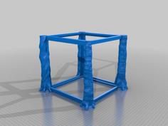 Jumping Spider Terrarium (wooden Pillars) 3D Printer Model