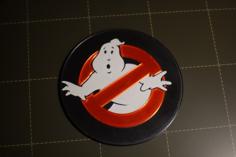 Ghostbusters Coaster Round 3D Printer Model