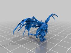 Winged_daemon_prince_-_chaos_-_tm 3D Printer Model