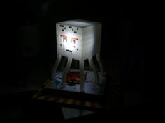 MINECRAFT GHAST LAMP 3D Printer Model