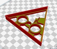 Harry Potter Cookie Cutter 3D Printer Model