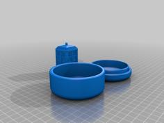 Little Blue Box (TARDIS) 3D Printer Model