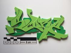 “Score” No.2 – By Causeturk – Graffiti 3D Printer Model