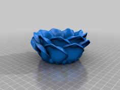 Noir Queen – Maz’s Flower Ring Boxes 3D Printer Model