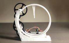 3D Printed Holo Clock With Arduino 3D Printer Model