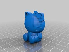 Hello Kitty Keychains 3D Printer Model