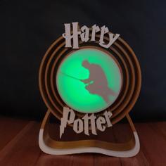 Harry Potter Lamp 3D Printer Model