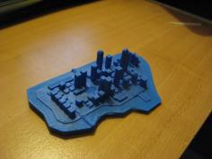 MakerBottable Manhattan 3D Printer Model