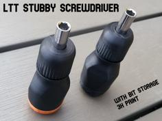 LTT Stubby Screwdriver 3D Printer Model