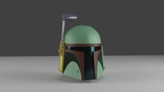 Boba Fett Helmet 3D Printer Model