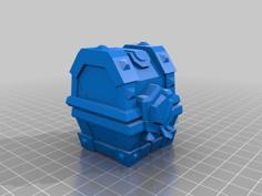 Clash Royale Legendary Chest 3D Printer Model