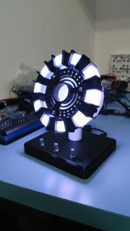 Tony Stark’s Arc Reactor RGB Edition 3D Printer Model