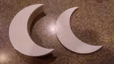 Crescent Moon Box 3D Printer Model