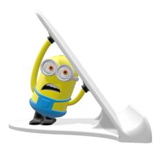 Minion Phone Stand – Without Support 3D Printer Model