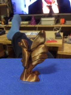 Simple Praying Angel 3D Printer Model