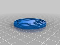 Gallifreyan Coins 3D Printer Model